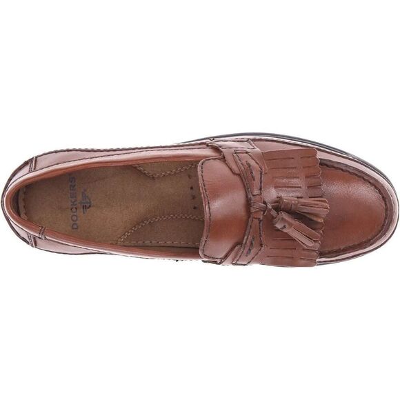 Dockers men’s Sinclair Kiltey Tassel leather Loafers 7.5 - Picture 2 of 10